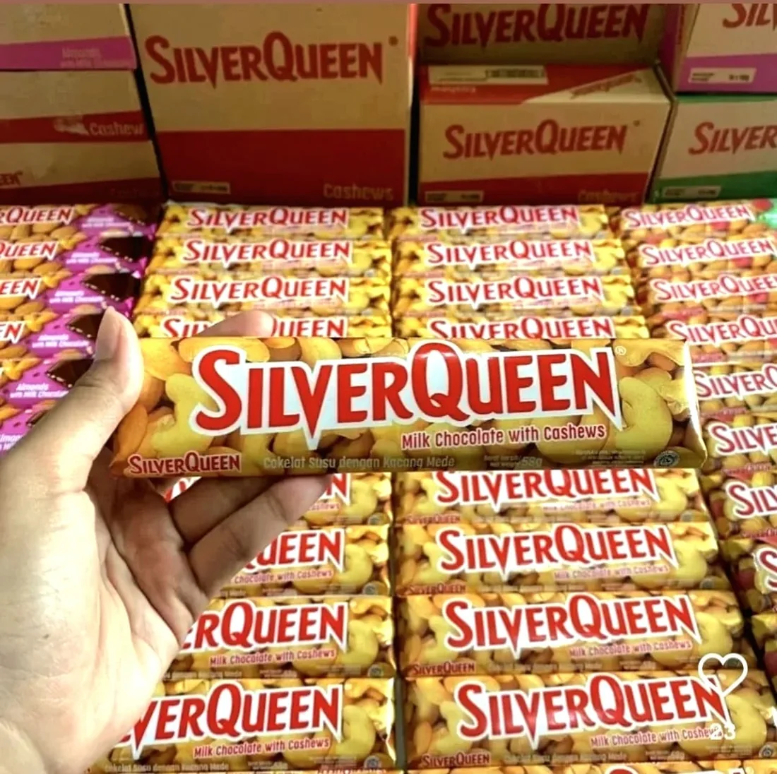 Cokelat SilverQueen dari foto produk pelanggan